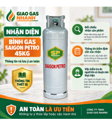 Gas Saigon Petro-Màu Xám 45kg