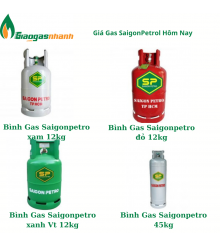 Giá Gas SaigonPetro Hôm Nay