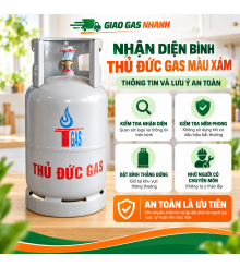 Bình Gas Xám Thủ Đức 12kg