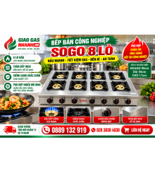 Bếp Bán Công Nghiệp 8 Lo