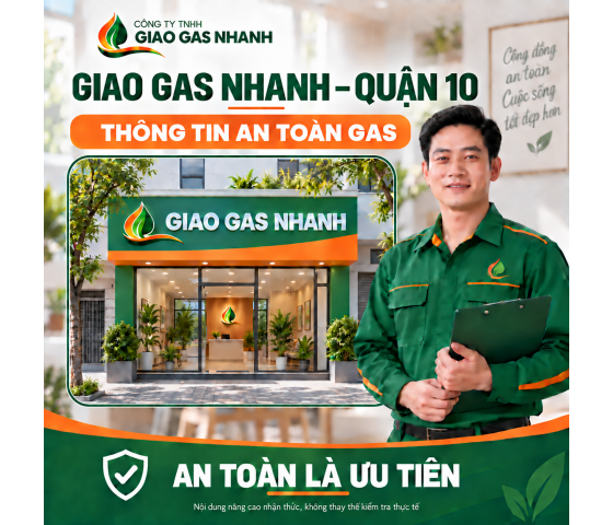 Dịch Vụ Giao Gas Quận 10 liên hệ: 0889132919