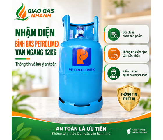 Petrolimex 12kg van ngang