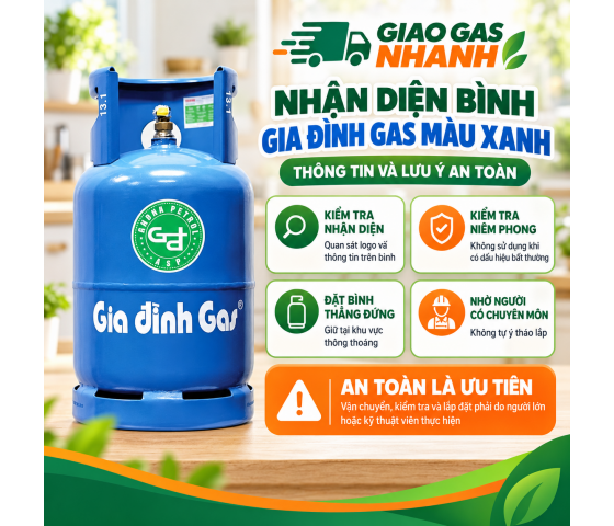 Gas Shell Gia Dình 12kg