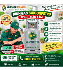 Gas Saigon Petro Xám 12kg
