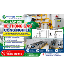 Lắp Đặt Hệ Thống Gas Công Nghiệp