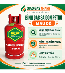 Gas Saigon Petro đỏ 12kg