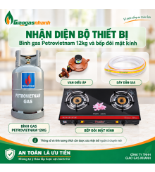 Bộ Bình + Bếp Gas + Van Gas + Dây Gas