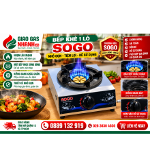 Bếp Khè Đơn 1 Lò Sogo
