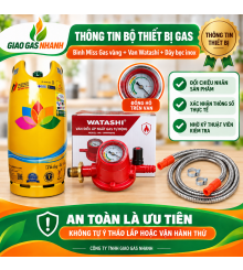 Bộ bình miss gas chong cháy nổ