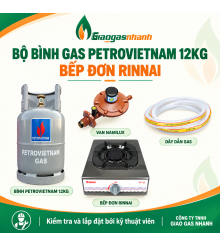 Bộ Bình Bếp Đơn Rin Nai - Gas Petro Việt